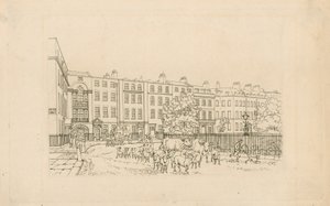 Soho Square, joka näyttää länteen tekijältä English School