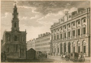 Somerset House ja St Mary-le-Strand, The Strand, Lontoo tekijältä English School
