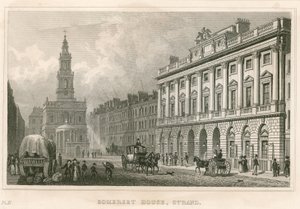 Somerset House ja St Mary-le-Strand, The Strand, Lontoo tekijältä English School