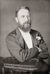 Spencer Compton Cavendish, David Williamsonin teoksesta Gladstone: The Man and the Statesman, julkaistu vuonna 1898 (litho)