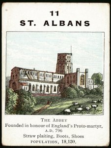 St Albans (väri litho) tekijältä English School