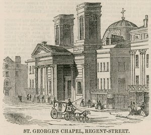 St Georges Chapel, Regent Street, Lontoo tekijältä English School