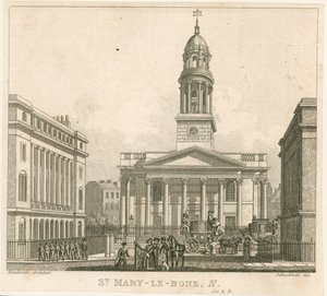 St Marylebonen kirkko, Lontoo tekijältä English School
