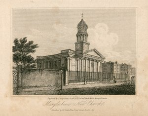 St Marylebonen kirkko, Lontoo tekijältä English School