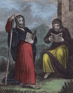 St Paul, Timothy (värillinen kaiverrus) tekijältä English School