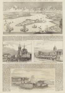 Pietarissa vuosina 1706 ja 1856