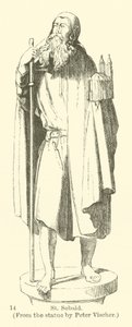 St Sebald, Peter Vischerin patsaasta (kaiverrus) tekijältä English School