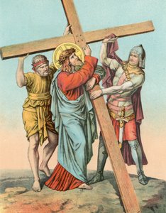 Asema II Kristus ottaa ristin harteilleen