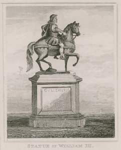 Kuningas Vilhelm Kolmannen patsas St James
