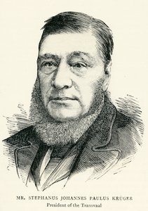 Stephanus Johannes Paulus Kruger (1825-1904) Grafiikkakuvitus tekijältä English School