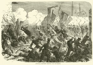 Taistelu merijalkaväen ja baijerilaisten välillä, joulukuu 1870 tekijältä English School