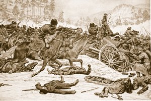 Itsepäiset taistelut venäläisten kantamilla korkeuksilla Duklasta etelään Karpaateilla, 1914-19 tekijältä English School