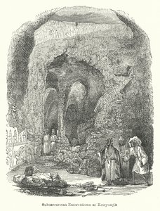 Kouyunjikin maanalaiset kaivaukset (kaiverrus) (kaiverrus) tekijältä English School