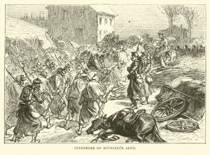 Bourbakisin armeijan antautuminen tammikuussa 1871 tekijältä English School