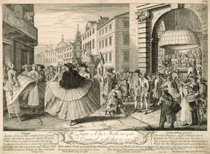 Maista a la mode vuonna 1748 verrattuna vuoden 1711 makuun tekijältä English School