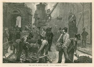 Temple Bar, Lontoo, Demolition, 1877 tekijältä English School