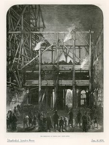 Temple Bar, Lontoo. Purku, 1878 tekijältä English School