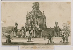 Sopimuksen temppeli, joka pystytettiin vuoden 1814 rauhan kunniaksi tekijältä English School
