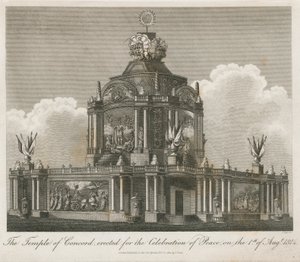 Sopimuksen temppeli, joka pystytettiin vuoden 1814 rauhan kunniaksi tekijältä English School