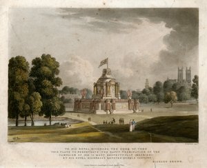 Concordin temppeli vuoden 1814 rauhan puolesta tekijältä English School