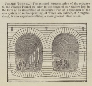 Thames-tunneli (kaiverrus) tekijältä English School