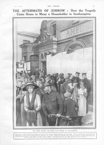 Surun jälki: Kuinka tragedia tuli kotiin monelle kodin omistajalle Southamptonissa, The Spherestä, 27. huhtikuuta 1912 tekijältä English School