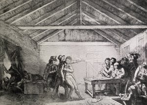 Cato Streetin salaliittolaisten pidätys 23. helmikuuta 1820 tekijältä English School