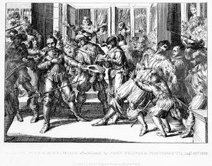 George Villiersin, Buckinghamin ensimmäisen herttuan, salamurha, n. 1822 tekijältä English School