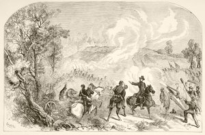 Gettysburgin taistelu (litho) tekijältä English School