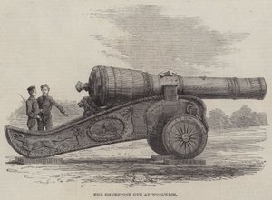 Bhurtpore Gun Woolwichissa (kaiverrus) tekijältä English School