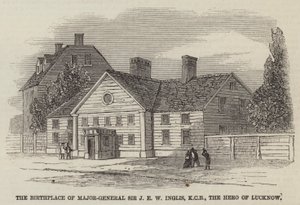 Kenraalimajuri Sir J E W Inglisin syntymäpaikka, KCB, Lucknow