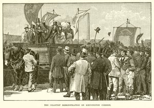 Chartist-esittely Kennington Commonilla tekijältä English School