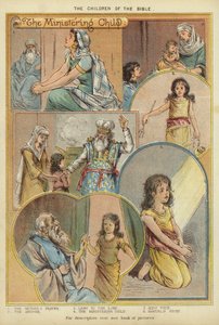 Raamatun lapset: Palveleva lapsi (chromolitho) tekijältä English School