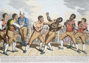Taistelun lopetus tai Mestari voittaja, julkaistu 1811 tekijältä English School