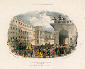 Kruunauskulkue, 8. syyskuuta 1831 tekijältä English School