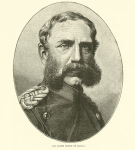 Saksin kruununprinssi, elokuu 1870 tekijältä English School