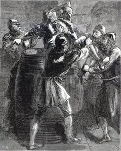 Clarensin kuolema (kaiverrus) tekijältä English School