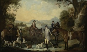 Jäniksen kuolema, n. 1760-70 tekijältä English School