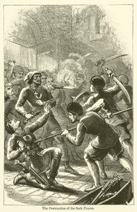 The Destruction of the Sark Pirates (kaiverrus) tekijältä English School