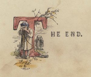 The End (värillinen kaiverrus) tekijältä English School