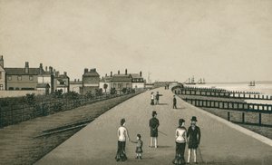 The Esplanade, Harwich (litografia) tekijältä English School