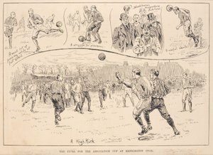 Association Cupin finaali Kennington Ovalissa, Illustrated Sporting and Dramatic News tekijältä English School