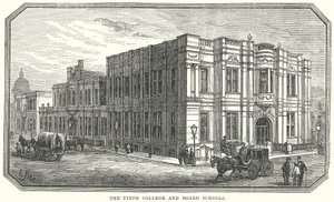 Firth College and Board Schools (kaiverrus) tekijältä English School