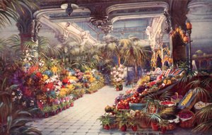 The Floral Hall, Harrods (värilitro). tekijältä English School
