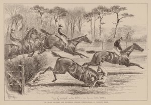 Grand Military and Household Brigade Steeplechases at Sandown Park (kaiverrus) (kaiverrus) tekijältä English School