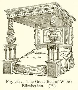 The Great Bed of Ware; Elizabethan tekijältä English School