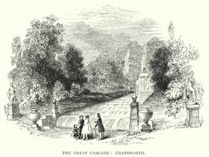 The Great Cascade, Chatsworth (kaiverrus) tekijältä English School