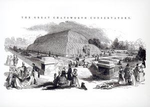 Chatsworthin suuri konservatorio, 1844 tekijältä English School
