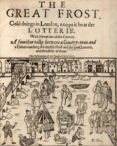 The Great Frost, Lontoo, 1608 tekijältä English School