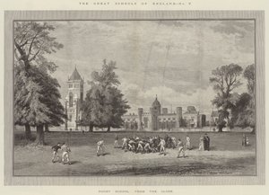 Englannin suuret koulut, Rugby School, läheltä (kaiverrus) tekijältä English School